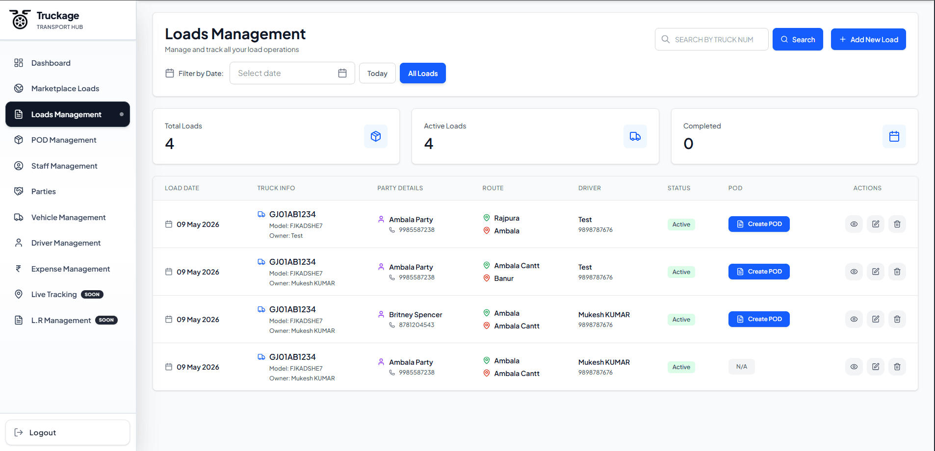 Load Management